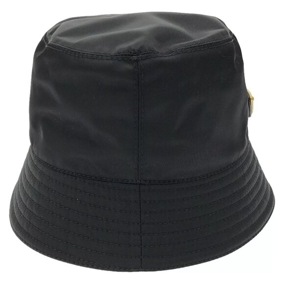 PRADA hat 1HC1372DMIF0632S Nylon Black NEW Women - Picture 5 of 8